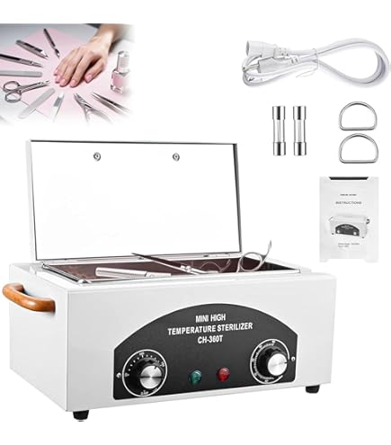 Amazon.com: NSKI Nail Salon Dry Heat Box CH-360T with Handle Mini